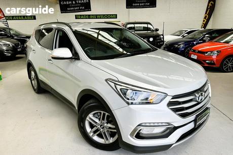 Silver 2016 Hyundai Santa FE Wagon Active (4X4)