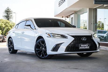 White 2024 Lexus ES300H Sedan F Sport + Ep (Hybrid)