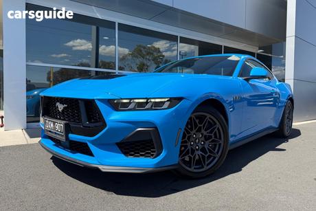 Blue 2025 Ford Mustang Fastback Gt 5.0 V8