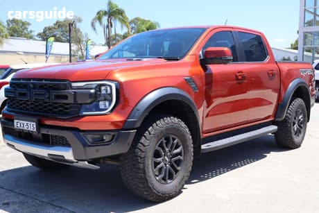 Orange 2023 Ford Ranger Double Cab Pick Up Raptor 3.0 (4X4)