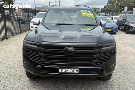 Black 2022 Toyota Landcruiser Wagon Lc300 Vx (4X4)