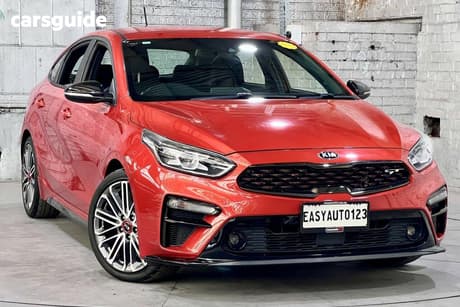 Orange 2020 Kia Cerato Hatchback Gt Safety Pack