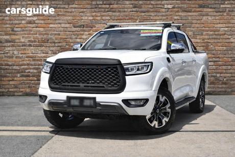 White 2021 GWM UTE Dual Cab Utility Cannon (4X4)