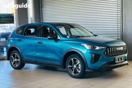 Blue 2025 GWM Haval Jolion Wagon Premium Hybrid