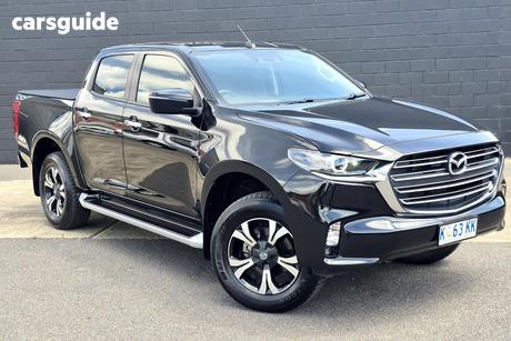 Black 2022 Mazda BT-50 Dual Cab Pick-up Xtr (4X4)