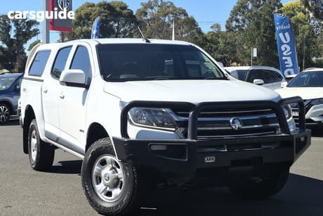 White 2017 Holden Colorado Crew Cab Pickup Ls (4X4)