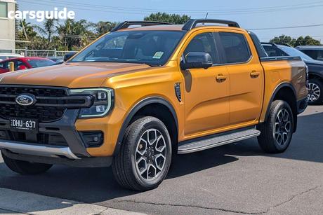 Yellow 2024 Ford Ranger Double Cab Pick Up Wildtrak 2.0 (4X4)