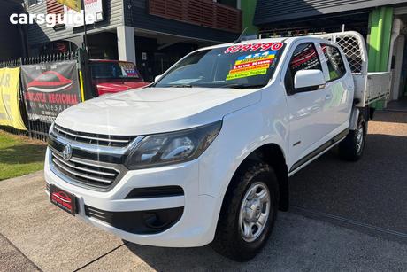 White 2016 Holden Colorado Crew Cab Pickup Ls (4X4)
