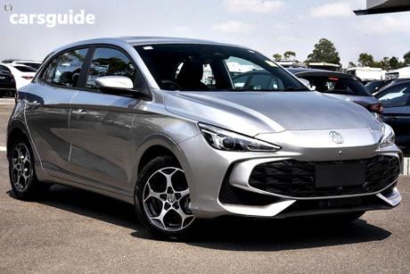 Silver 2025 MG MG3 Hatchback Essence