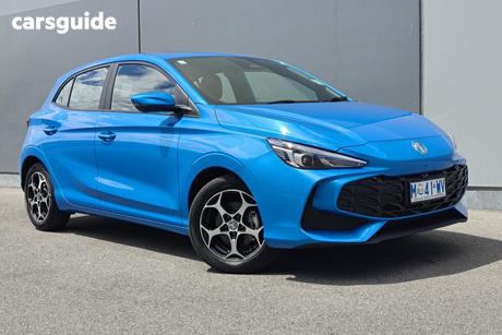 Blue 2024 MG MG3 Hatchback Essence Hybrid+