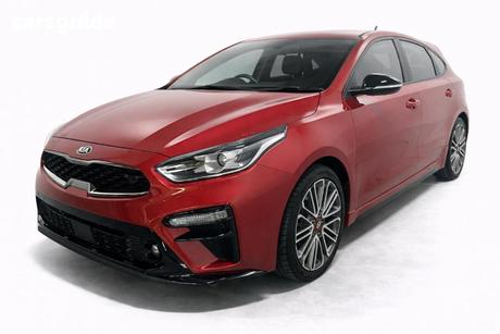 Red 2021 Kia Cerato Hatchback Gt