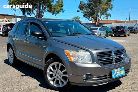 Grey 2011 Dodge Caliber Hatchback Sxt