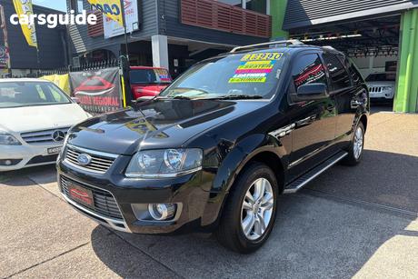 Black 2011 Ford Territory Wagon Ts (4X4)