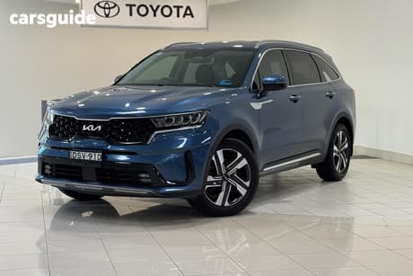 Blue 2021 Kia Sorento Wagon Sport+ 7 Seat