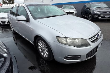 Silver 2012 Ford Falcon Sedan Xt Ecoboost