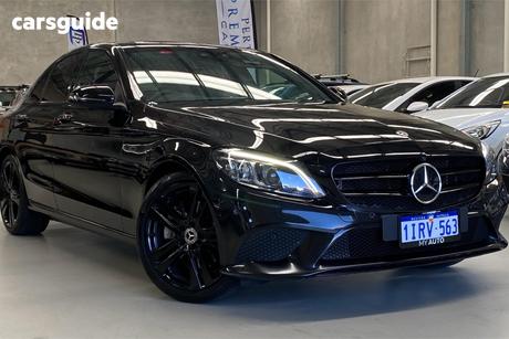 Black 2019 Mercedes-Benz C300 Sedan