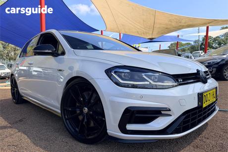 White 2017 Volkswagen Golf Hatchback R Wolfsburg Edition