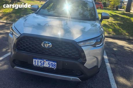 Silver 2023 Toyota Corolla Cross Wagon Gx 2Wd Hybrid