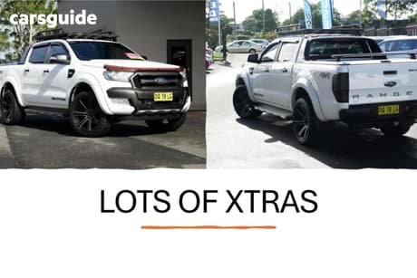 White 2018 Ford Ranger Dual Cab Pick-up Wildtrak 3.2 (4X4)