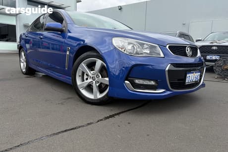 Blue 2016 Holden Commodore Sedan Sv6