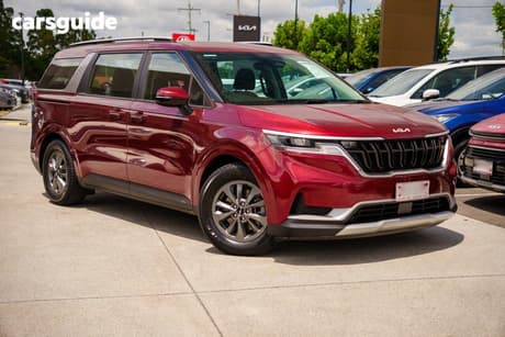 Red 2022 Kia Carnival Wagon S