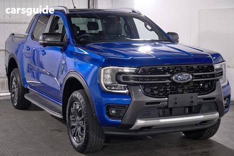 Blue 2024 Ford Ranger Double Cab Pick Up Wildtrak 3.0 (4X4)