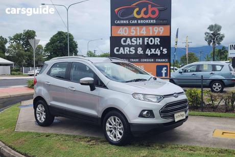 Silver 2017 Ford Ecosport Wagon Titanium 1.5