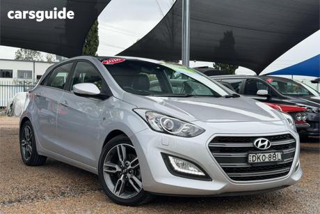 Silver 2016 Hyundai I30 Hatchback Sr Premium