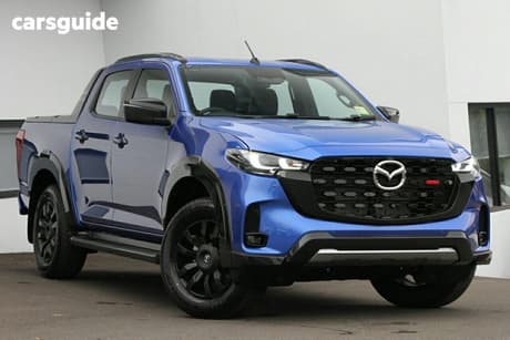 Blue 2025 Mazda BT-50 Dual Cab Pick-up Sp (4X4)