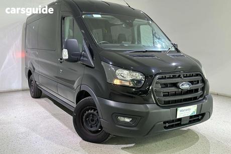 Black 2021 Ford Transit Bus 410L (Rwd) Srw