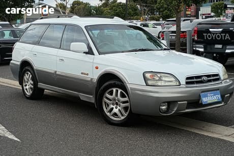 White 2003 Subaru Outback Wagon