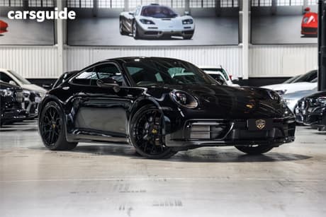 Black 2022 Porsche 911 Coupe Carrera