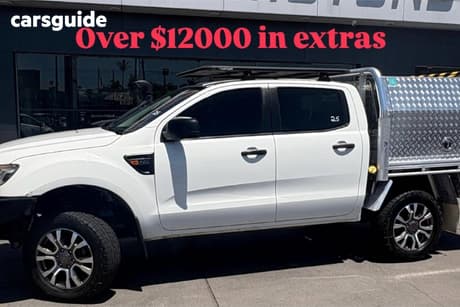 White 2012 Ford Ranger Crew Cab Utility Xl 2.2 (4X4)