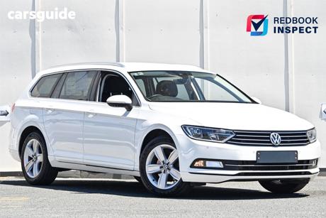 White 2016 Volkswagen Passat Wagon 132 Tsi