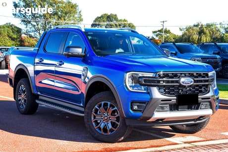 Blue 2025 Ford Ranger Double Cab Pick Up Wildtrak 2.0 (4X4)