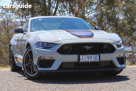 Grey 2021 Ford Mustang Fastback Mach 1