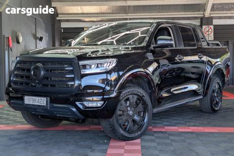 Black 2023 GWM UTE Dual Cab Utility Cannon Vanta (4X4)