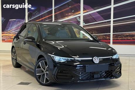 Black 2025 Volkswagen Golf Hatchback R-Line