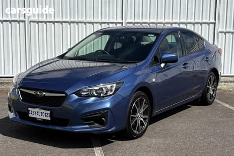 Blue 2017 Subaru Impreza Sedan 2.0I (Awd)