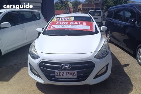 White 2015 Hyundai I30 Hatchback Active