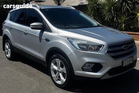 Silver 2018 Ford Escape Wagon Trend (Awd)