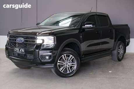 Black 2022 Ford Ranger Double Cab Pick Up Xls 2.0 (4X4)