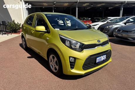 Green 2018 Kia Picanto Hatchback S (Aeb)
