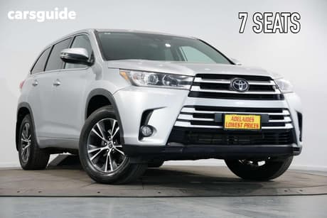 Silver 2018 Toyota Kluger Wagon Gx (4X4)