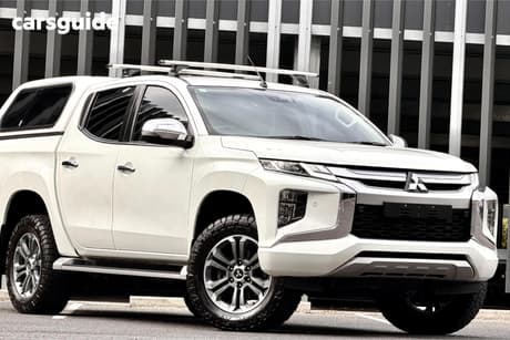 White 2019 Mitsubishi Triton Double Cab Pick Up Gls (4X4)