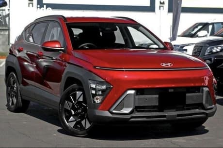 Red 2025 Hyundai Kona Wagon