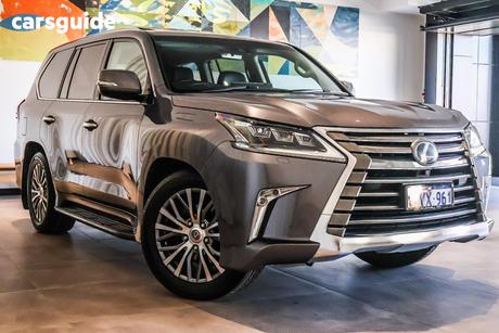 Grey 2017 Lexus LX570 Wagon