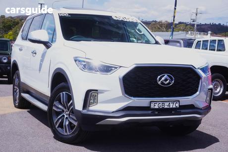 White 2023 LDV D90 Wagon Executive (4Wd) D20