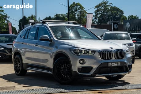Silver 2016 BMW X1 Wagon Sdrive 18D