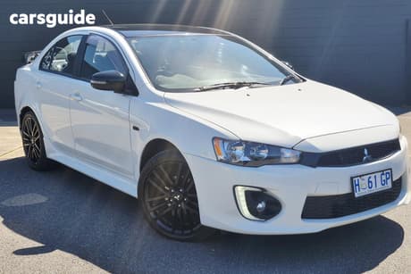 Black 2017 Mitsubishi Lancer Sedan Black Edition (Es)